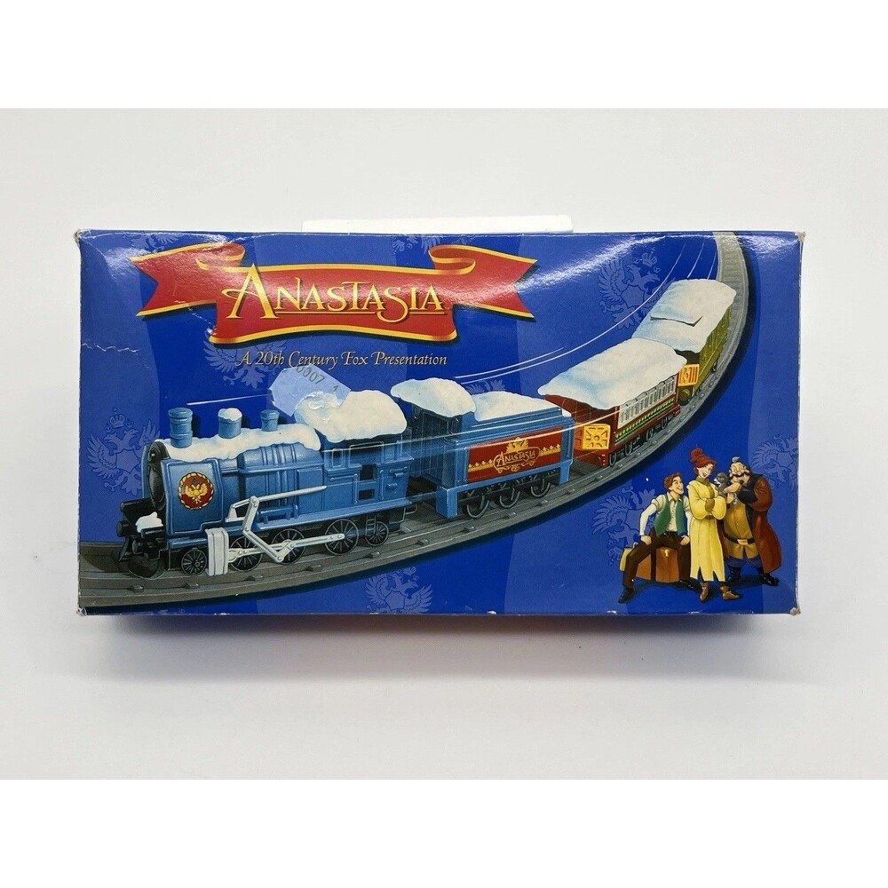 Vtg 1997 Anastasia  Train Set 20TH Century Fox PRESENTATION COMPLETE IN BOX